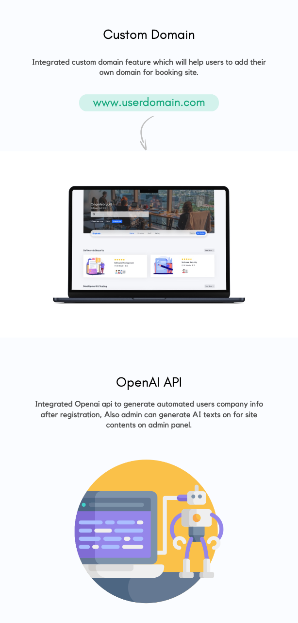 Aoxio - SaaS Multi-Business Booking & Appointment Scheduling Software